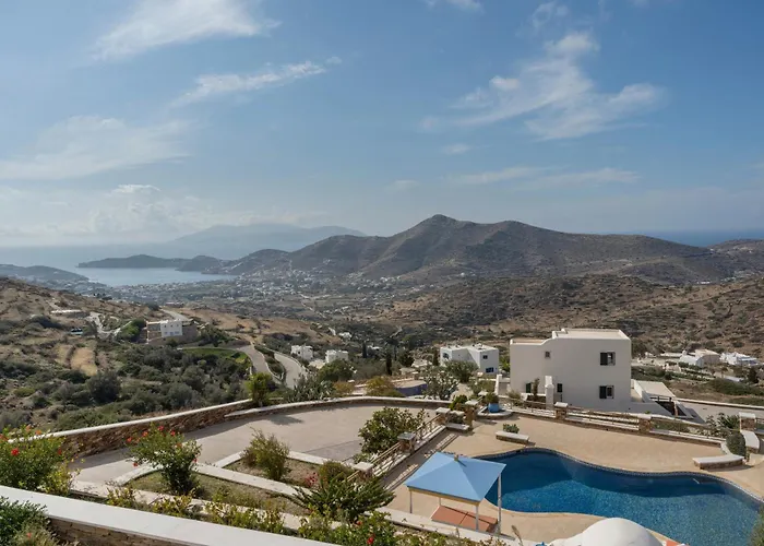 ヴィラ Aegean イオス島 チョーラ