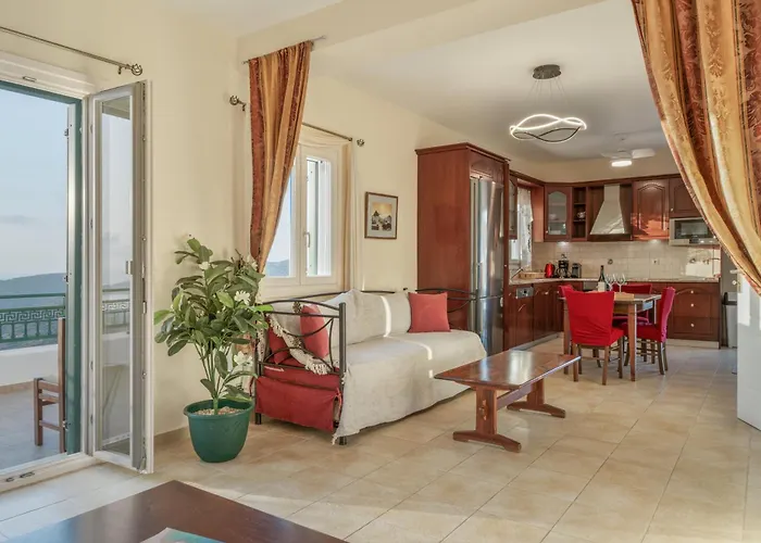 ヴィラ Aegean イオス島 チョーラ