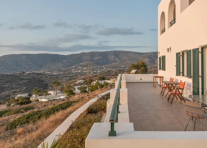 ヴィラ Aegean イオス島 チョーラ